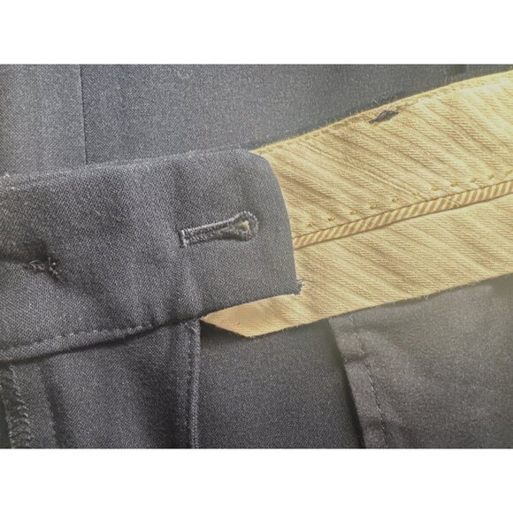 Talbots Womens Windsor Size 14 Pants Dark Navy Polyester Blend - Picture 13 of 14